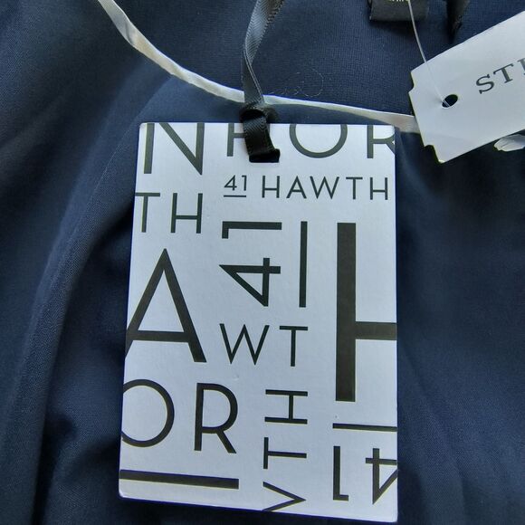 41 Hawthorn Blazer NEW XL Navy Blue Froswick Stitch Fix Ponte Open Career Travel - Picture 14 of 14